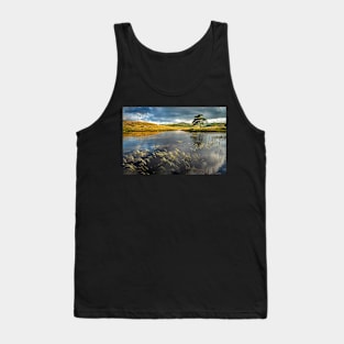 Kelly Hall Tarn Lake View with Pine Tree Tank Top